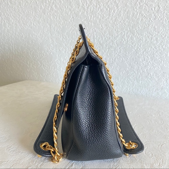 Tory burch black chain strap flap bag - Picture 11 of 15